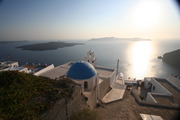 Blue Church Caldera Sunset