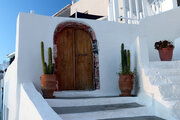 Entrance with Cacti